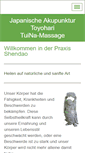 Mobile Screenshot of praxisshendao.ch